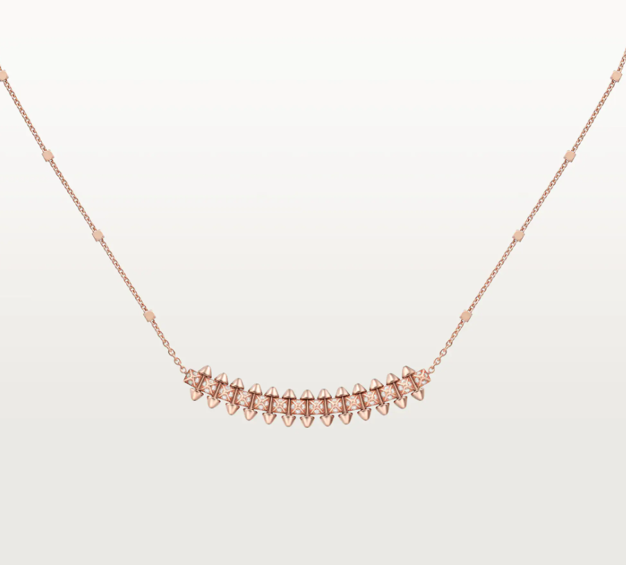 클래쉬 드 까르띠에 펜던트, 스몰 목걸이 파베 